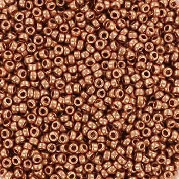 Miyuki Seed Beads - Plated Penny 15/0, 10 gram