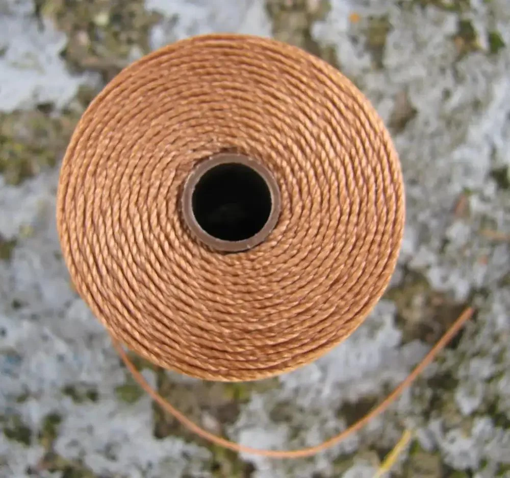 S-Lon Bead Cord - Terra cotta 1 Rulle
