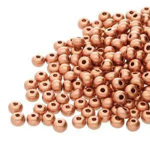 Tjeckiska seed beads - Soft Penny 11/0, 17 gram
