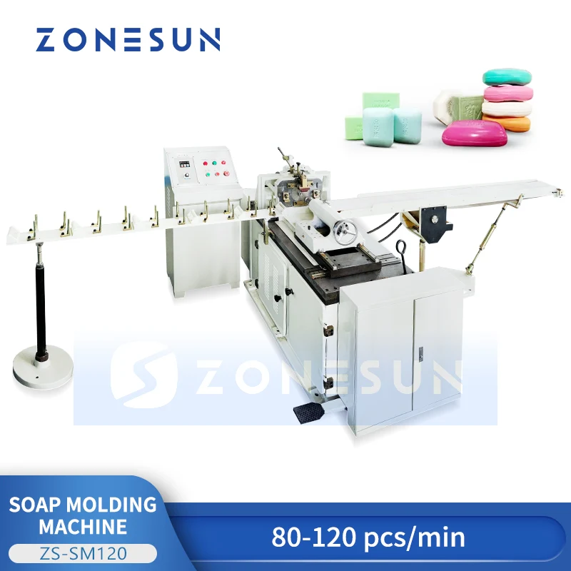 ZONESUN ZS-SM120 Laundry Soap Making Machine Bar Soap Maker