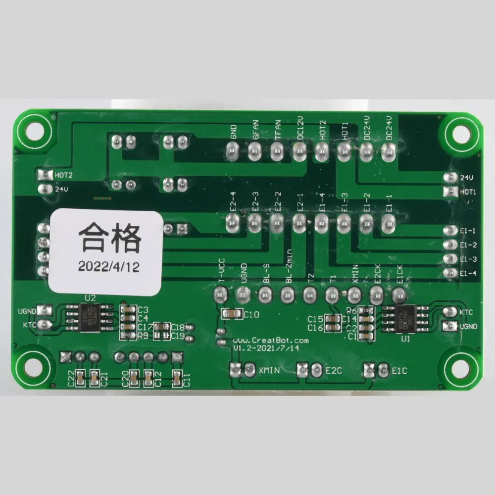 CreatBot D600 / D600 Pro PCB-kort