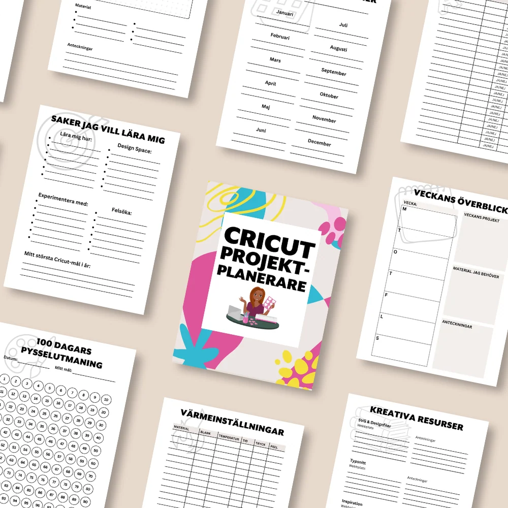 Cricut Projektplanerare