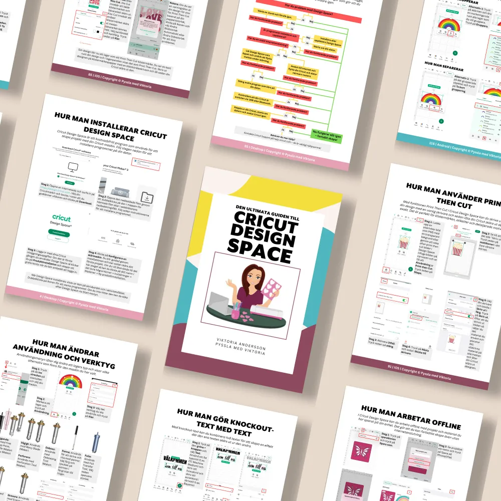 Den Ultimata Guiden till Cricut Design Space (Ebok)