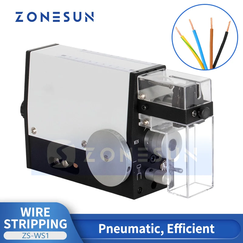 ZONESUN ZS-WS1 Pneumatic Terminal Insulation Stripper Wire Harness