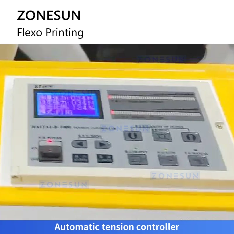 ZONESUN ZS-RY4 Automatic 4-Color Flexo Printing Machine