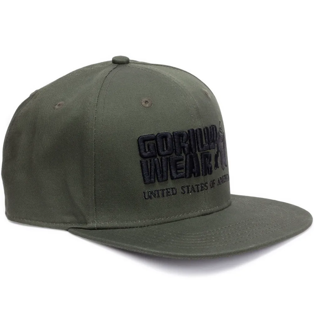 Gorilla Wear Dothan Cap, army smaragd