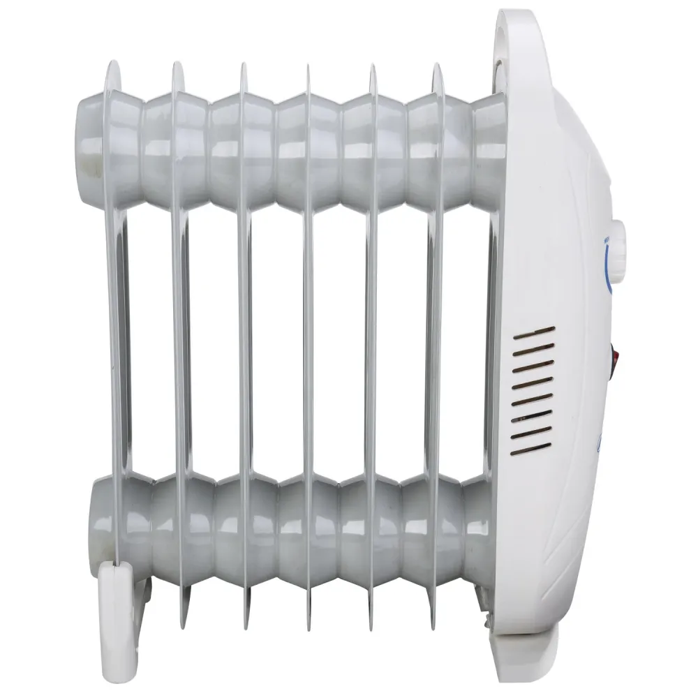 Mesko oljevärmare, 7 ribbor, 800W, temperaturreglering, grå, MS 7804
