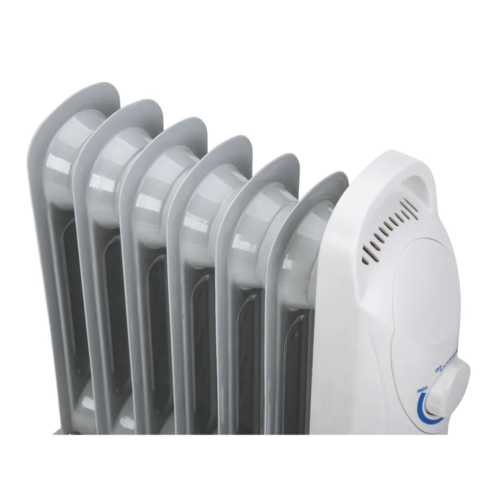 Mesko oljevärmare, 7 ribbor, 800W, temperaturreglering, grå, MS 7804
