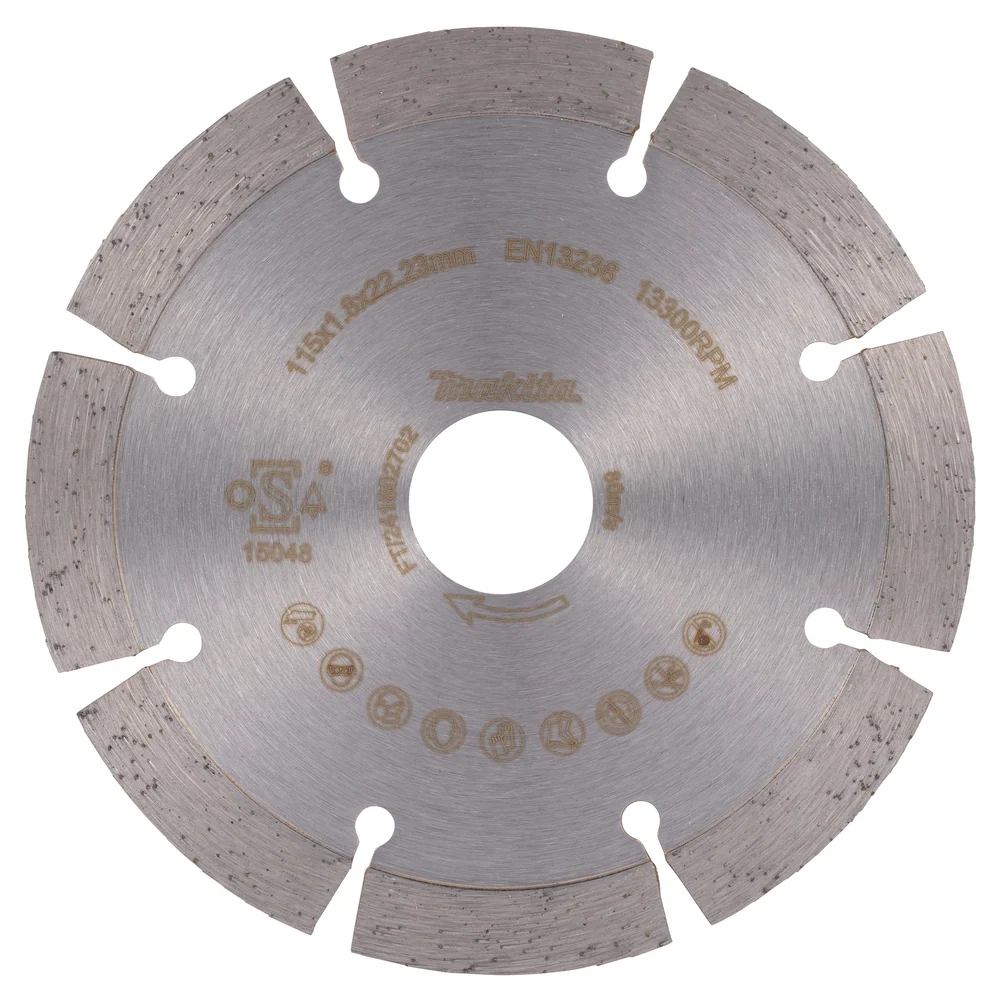 Makita D-80070 115mm segmenterad diamantklinga