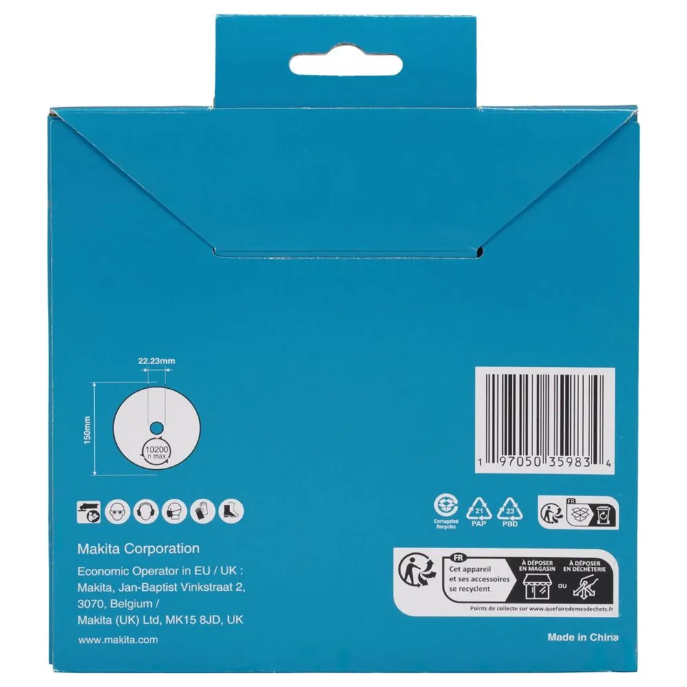 Makita D-80173 150mm diamantklinga