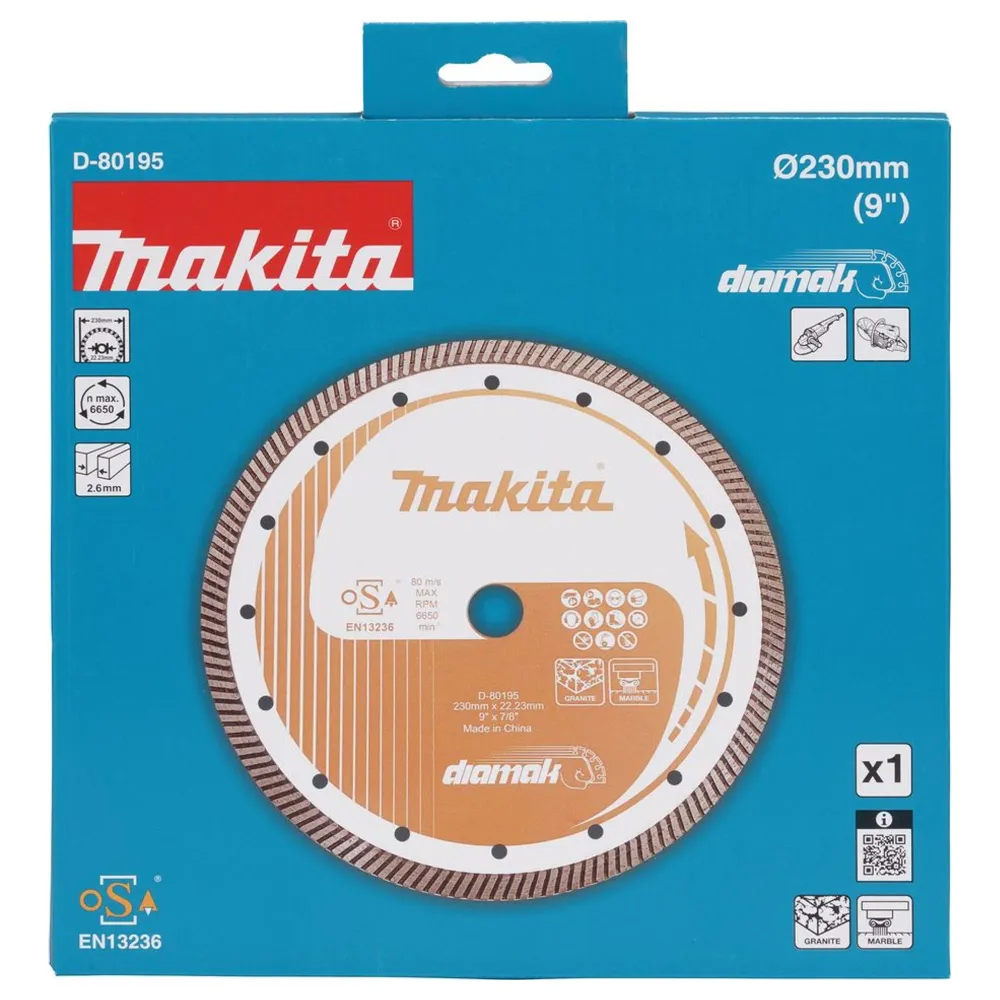 Makita D-80195 230mm diamantklinga