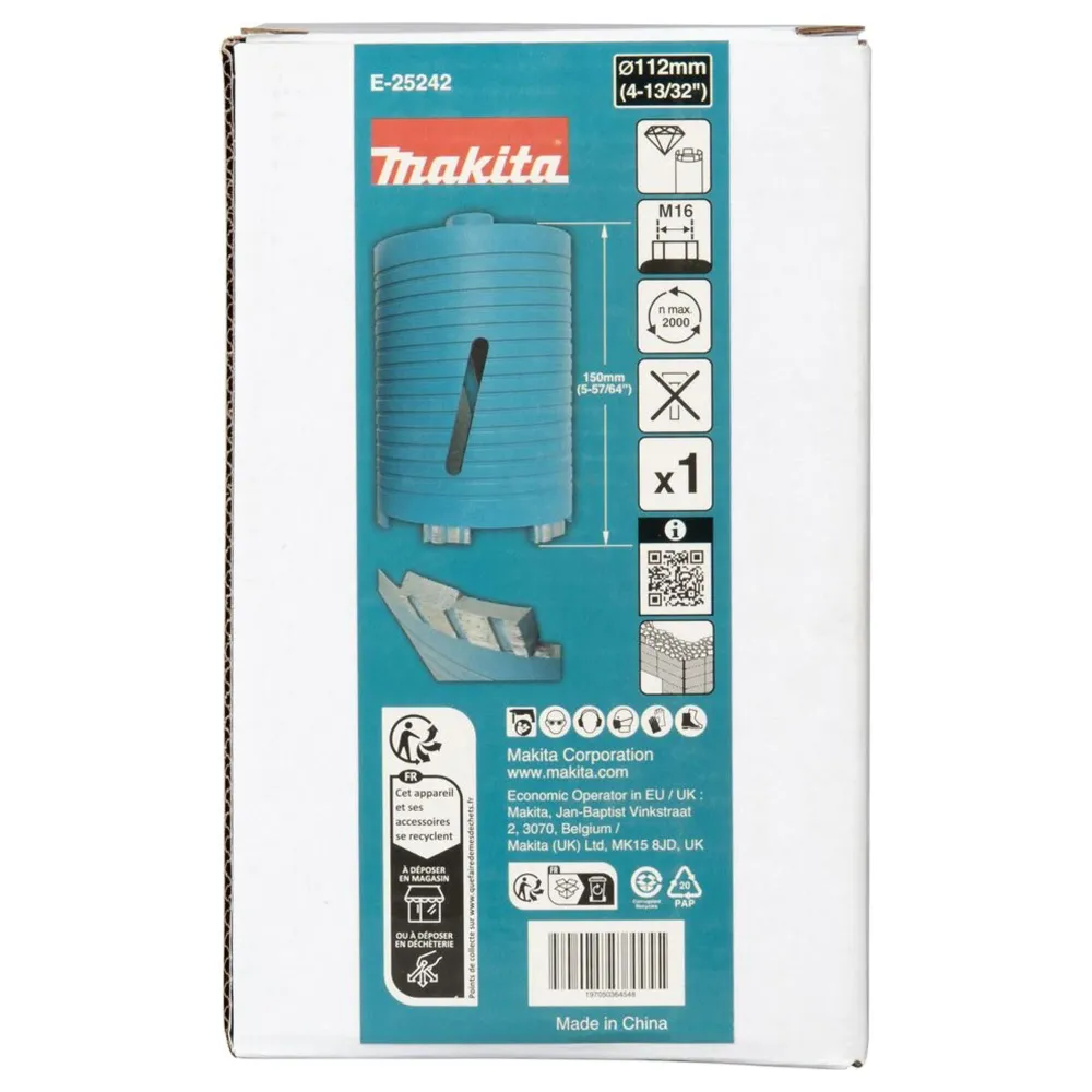 Makita E-25242 Diamantkrona 112mm M16