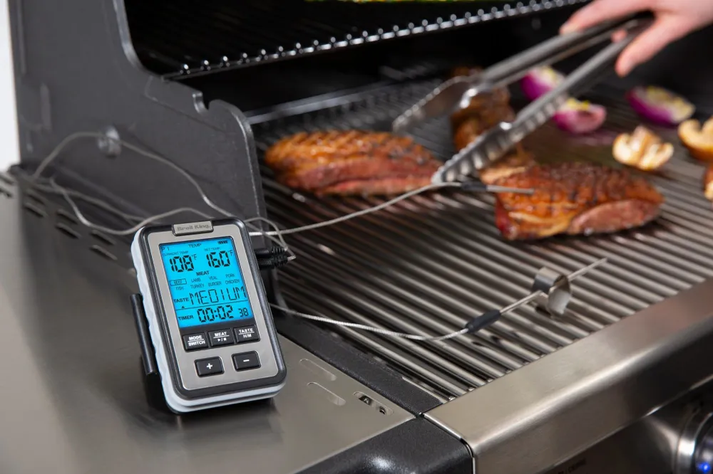 Commercial Grade Digitaltermometer sidobord Broil King