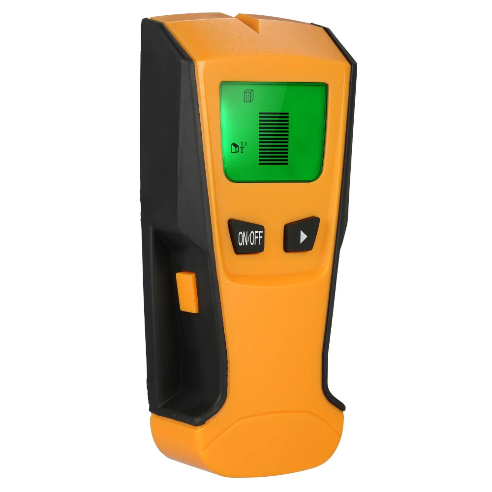 Multi-functional LCD Digital Wall Detector Metal Wood Studs Finder AC Cable Live Wire Scanner Dynagem