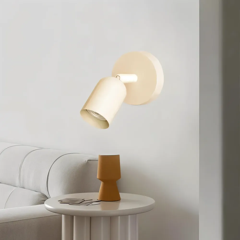 DownDazz – Färgglad Halvcylindrisk Vägglampa i Macaron-stil med LED-belysning Gron