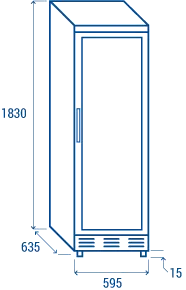 Displaykyl, Cool Head TKG 388, 350 L