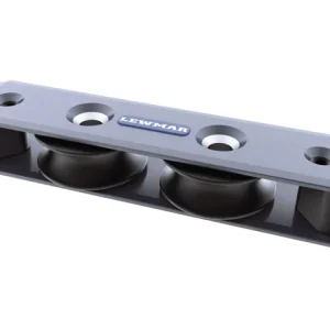 Lewmar, 40 mm fördelarblock med 3 skivor för rep Ø10 mm, 29139123bk