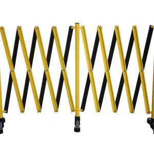 Flexibarrier - Dragspelsgrind 500 - med bas (5m)