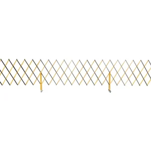 FlexiBarrier Dragspelsgrind XXL - på hjul (6.7 x 1.2m)