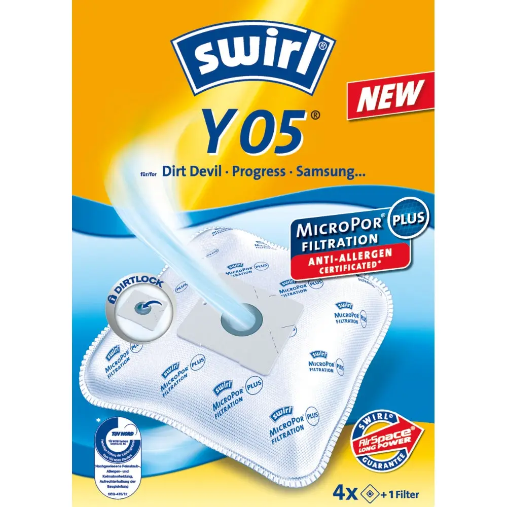 SWIRL DAMMSUGARPÅSE Y05 4P | CleanNest
