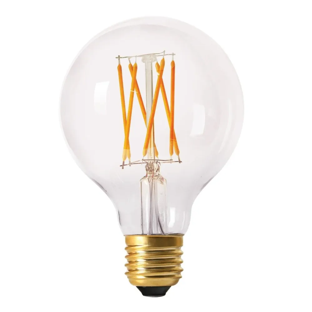 Elect LED Filament Globe Clear 80mm