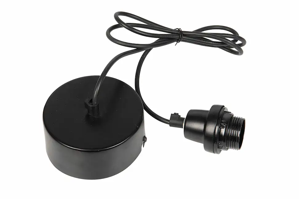 Lampa FLÄTAD med taksladd Ø34x33 cm