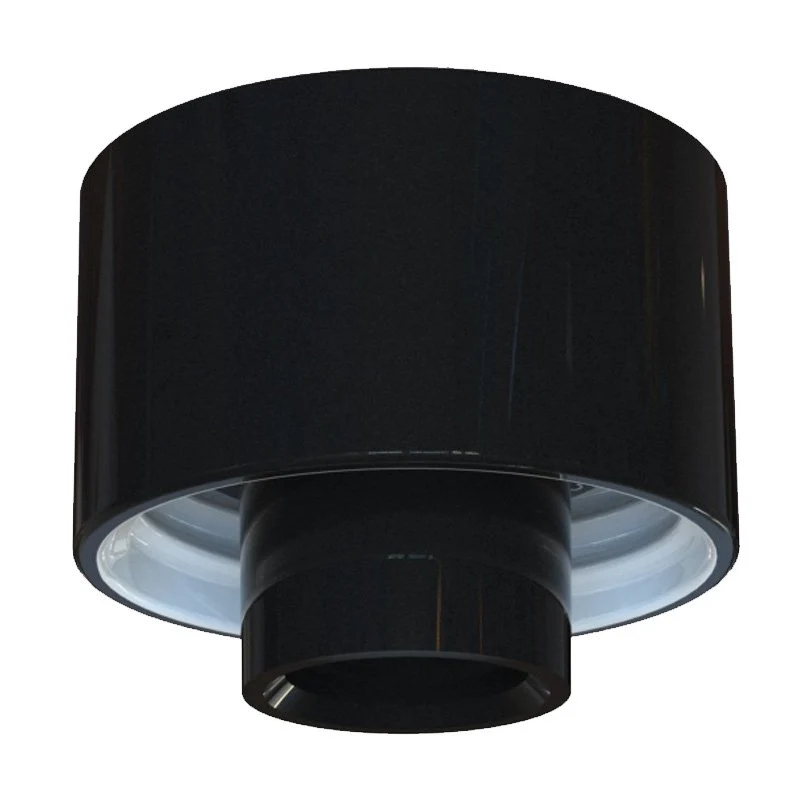 Lampsockel Kolsvart Rak IP54