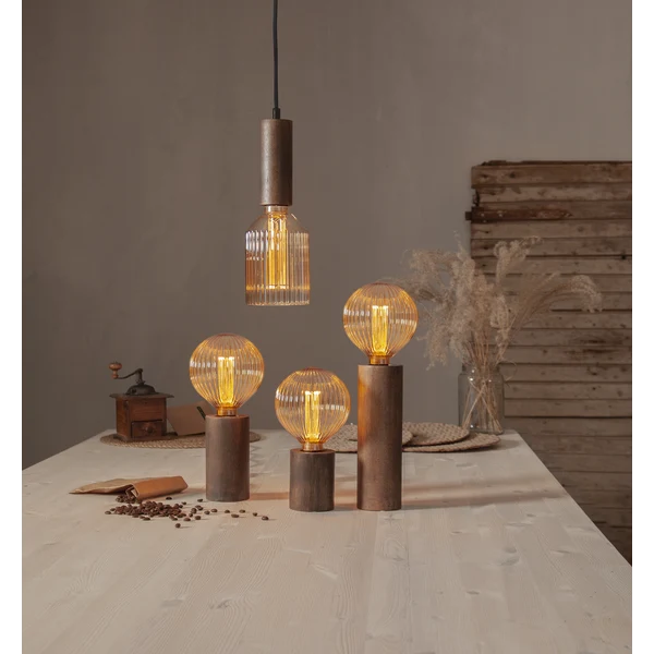 LED-lampa E27 G125 Decoled New Generation Enduring