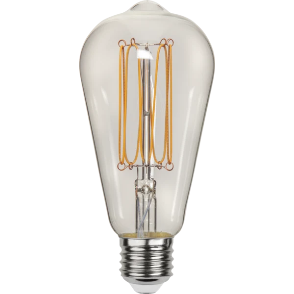 LED-lampa E27 ST64 DecoLED Grace clear