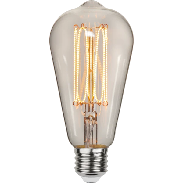 LED-lampa E27 ST64 DecoLED Grace clear