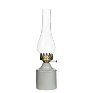 Ljuslykta Lampa till värmeljus Emalj Stone Iris Ø9x35cm