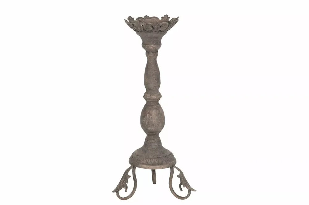 Ljusstake Moira Metallisk 18,4x43cm HH