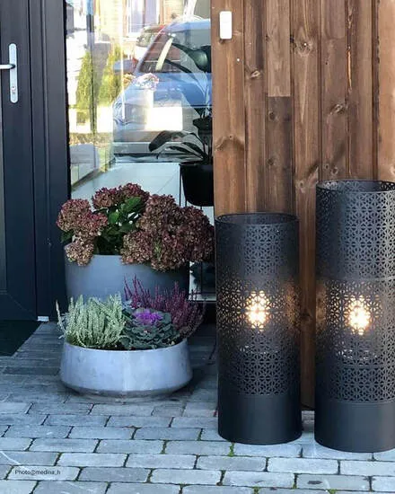 Maison golvlampa IP44 H78 cm sandsvart