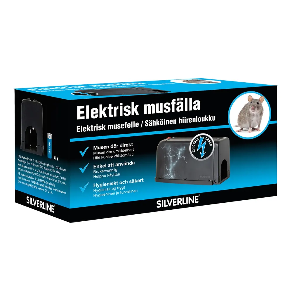 Musfälla elektrisk Silverline