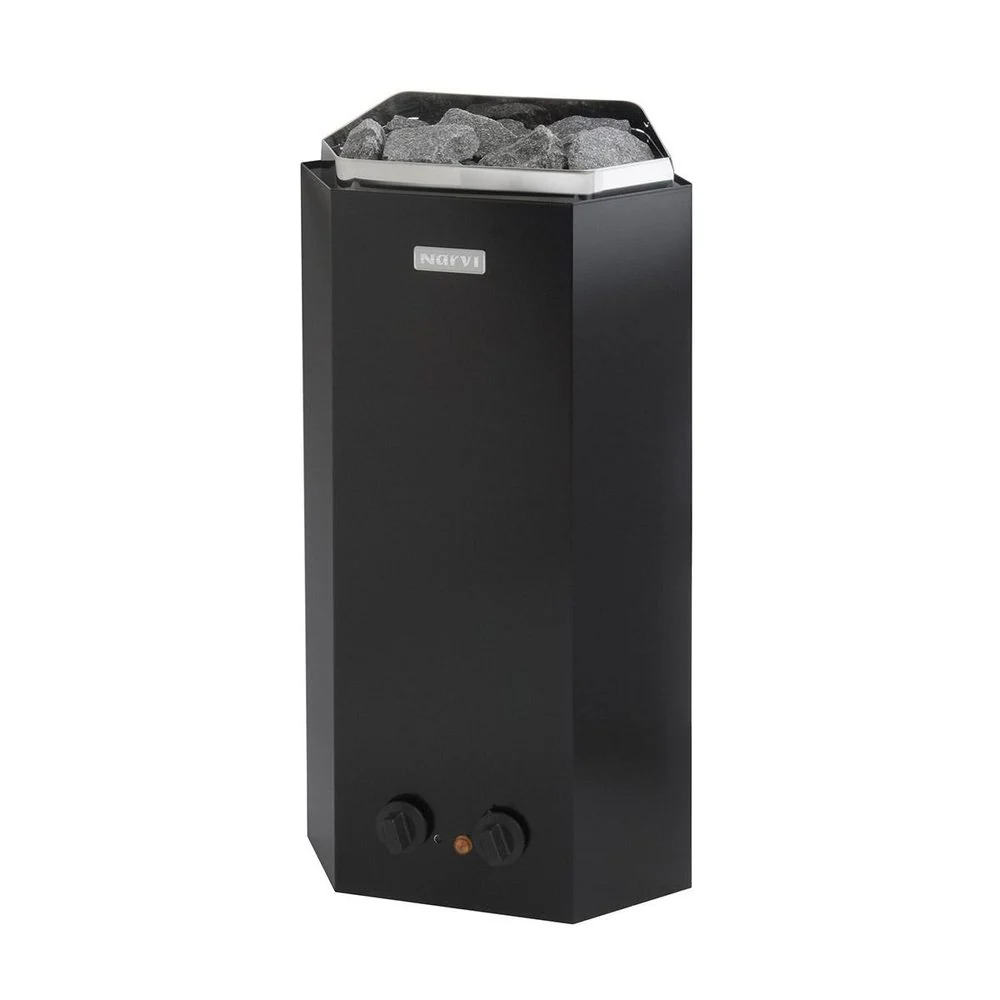 Narvi Elektriskt Bastuaggregat Minex USB Ports Svart