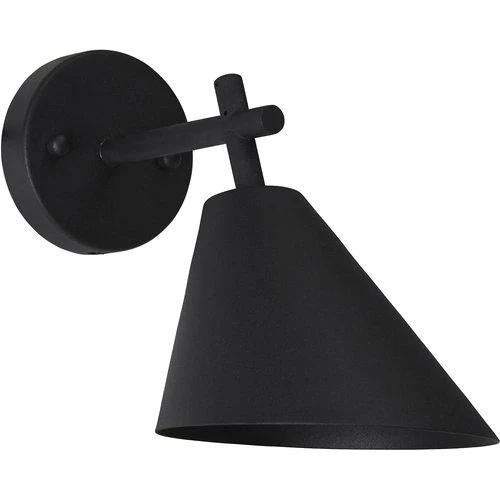 Nils fasadlampa 230V IP44 ebenholts 33cm