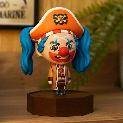 ONE PIECE TV - Buggy - Ikonlampa 11 cm
