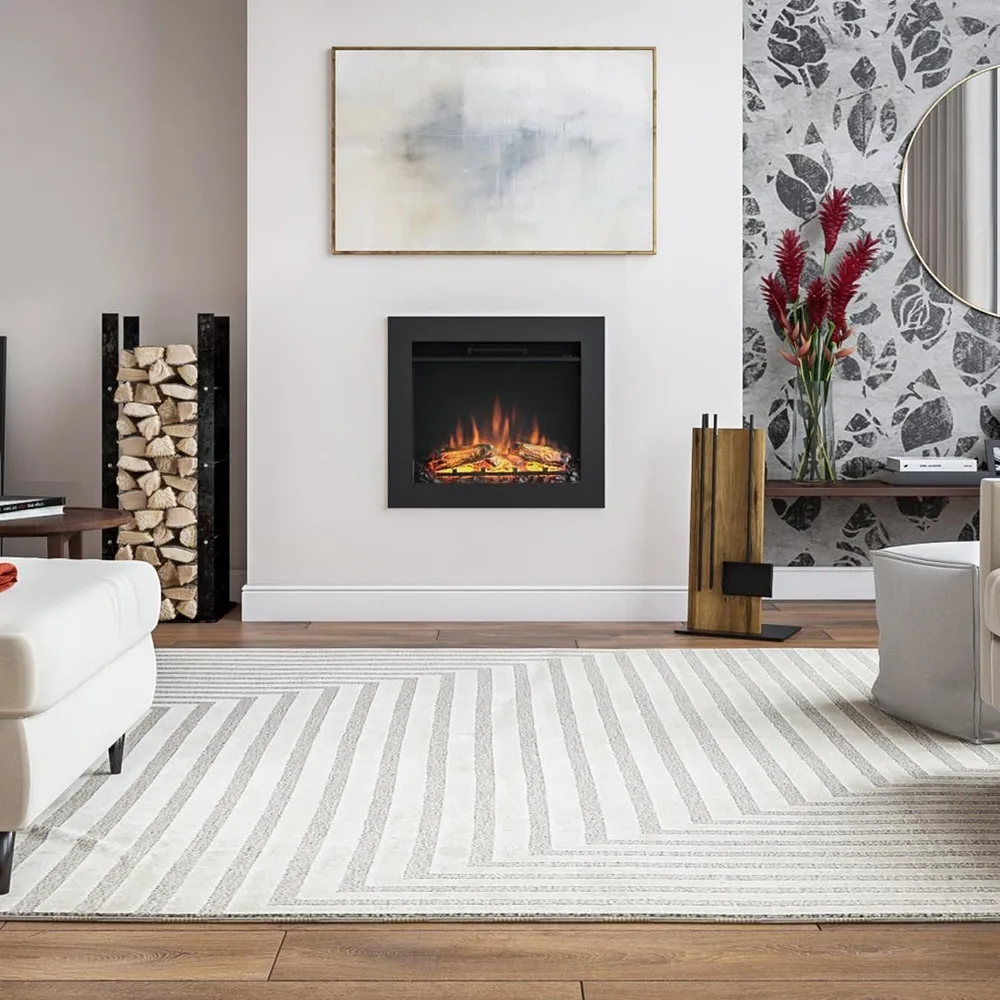 Powerflame Electric Fire - Elektrisk kamin med Plug & Play-funktion