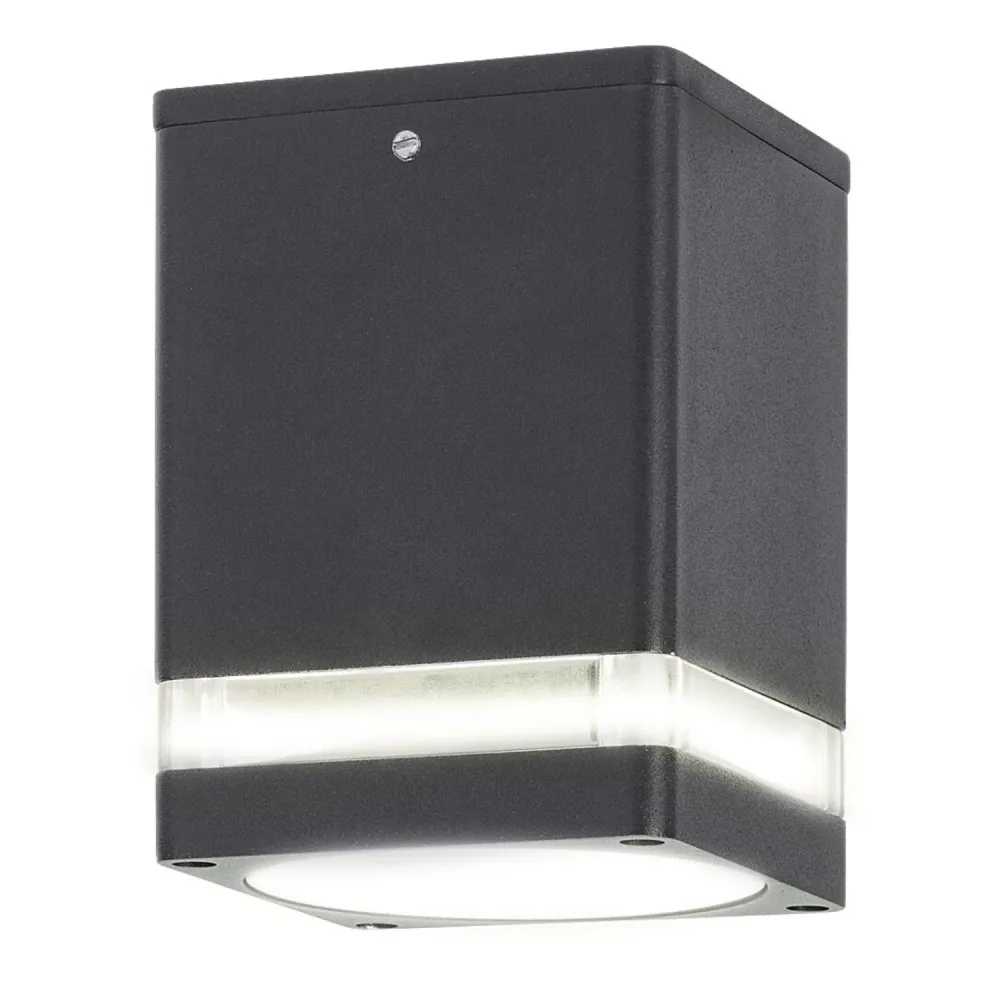 Rabalux Zombor 7818 Antracit GU10 35W Terrass Utomhus Utanpåliggande Armatur
