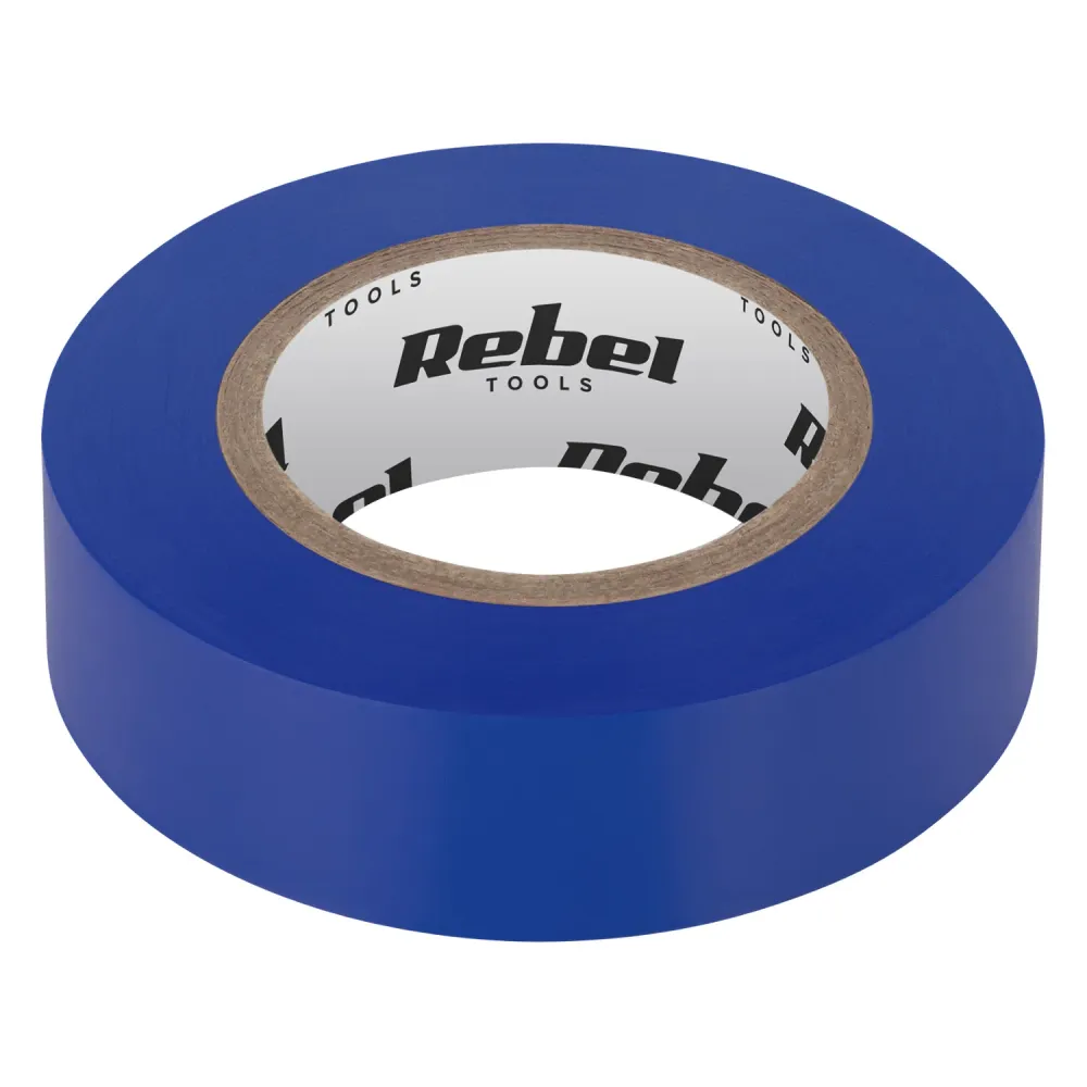 REBEL självhäftande isoleringstejp (0,13 mm x 19 mm x 10 yd) azure