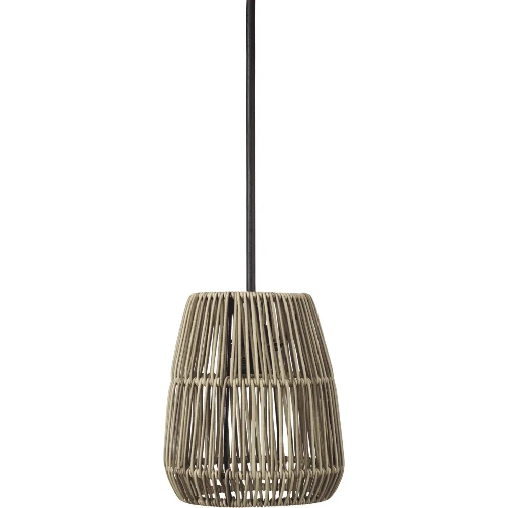 Saigon Taklampa Natur/Grå 18cm