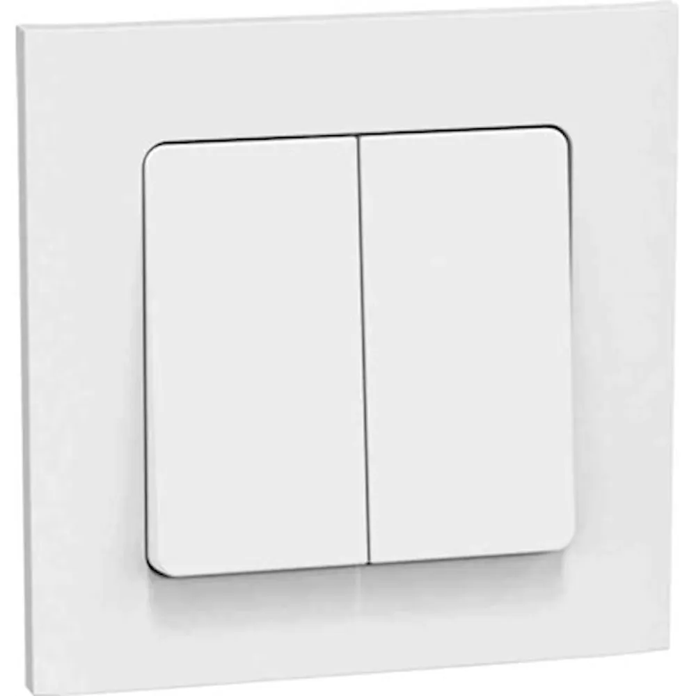 Strömbrytare kron infälld pärla 16A Connect 2 Home