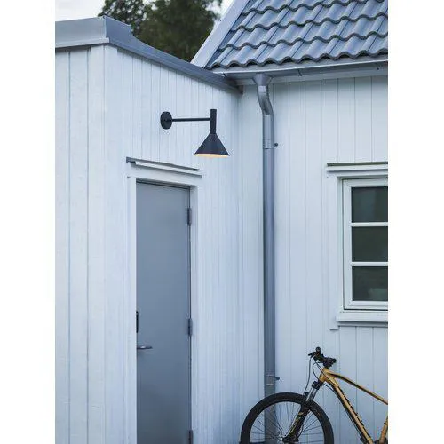 Tripp fasadlampa 230V IP44 grå 50cm