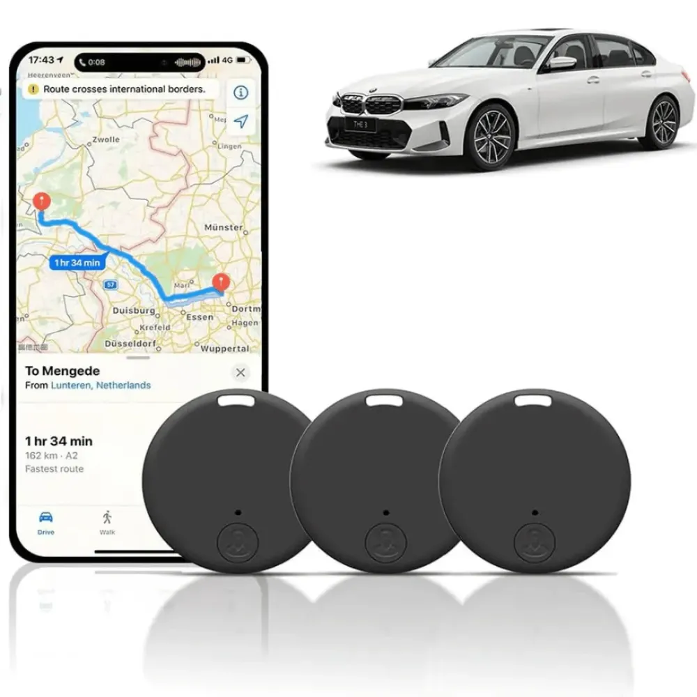 TrackMate Mini GPS Tracker – Kraftfull lokaliseringsenhet för bilar och nycklar