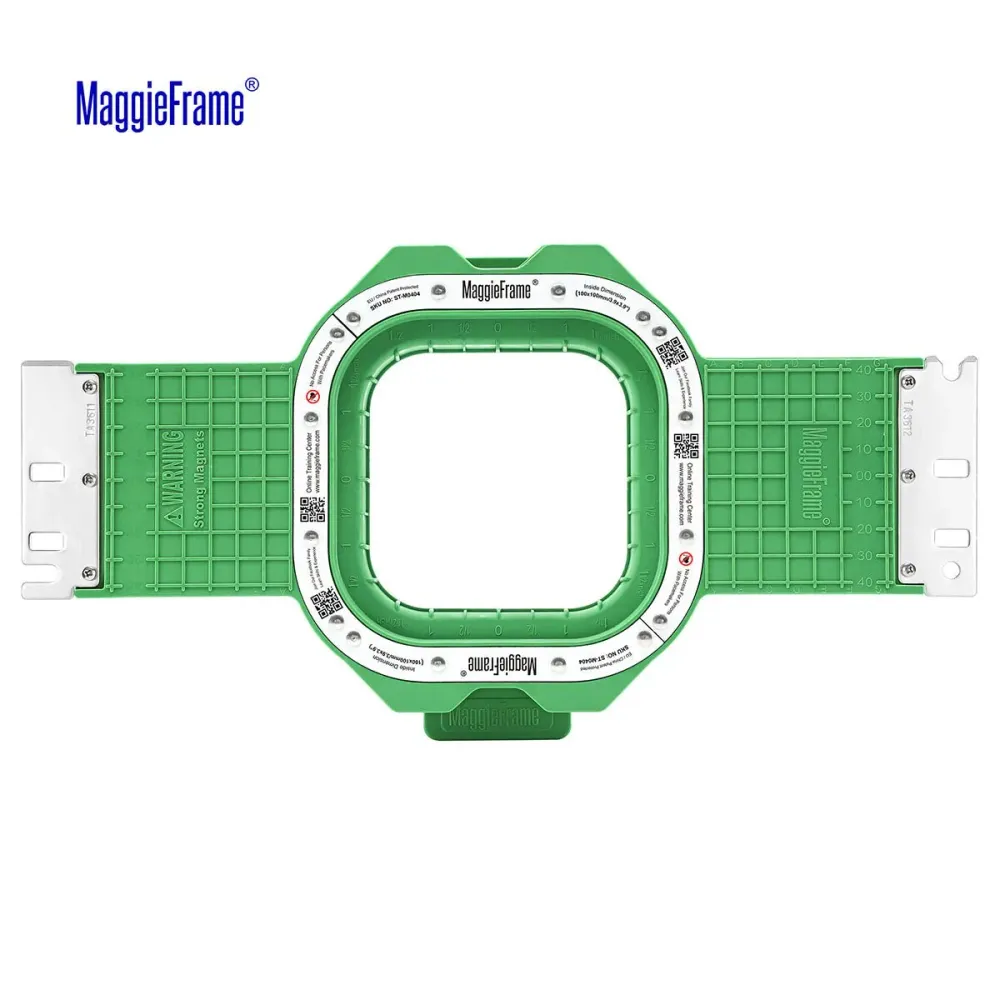 MaggieFrame magnetisk broderibåge 3.9″ (100 × 100 mm) för Elna Expressive 940/970