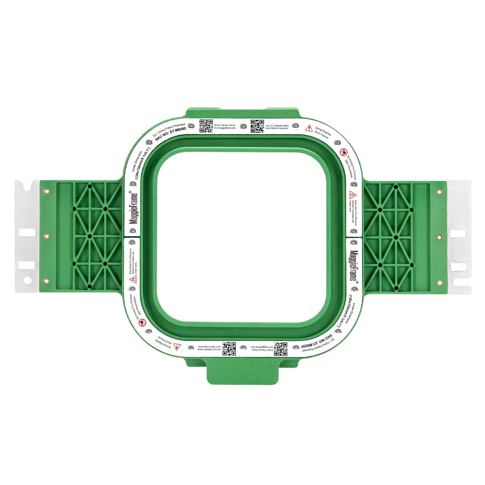 MaggieFrame magnetisk broderiram 5.1″ × 5.1″ (130 × 130 mm) för Elna Expressive 940/970