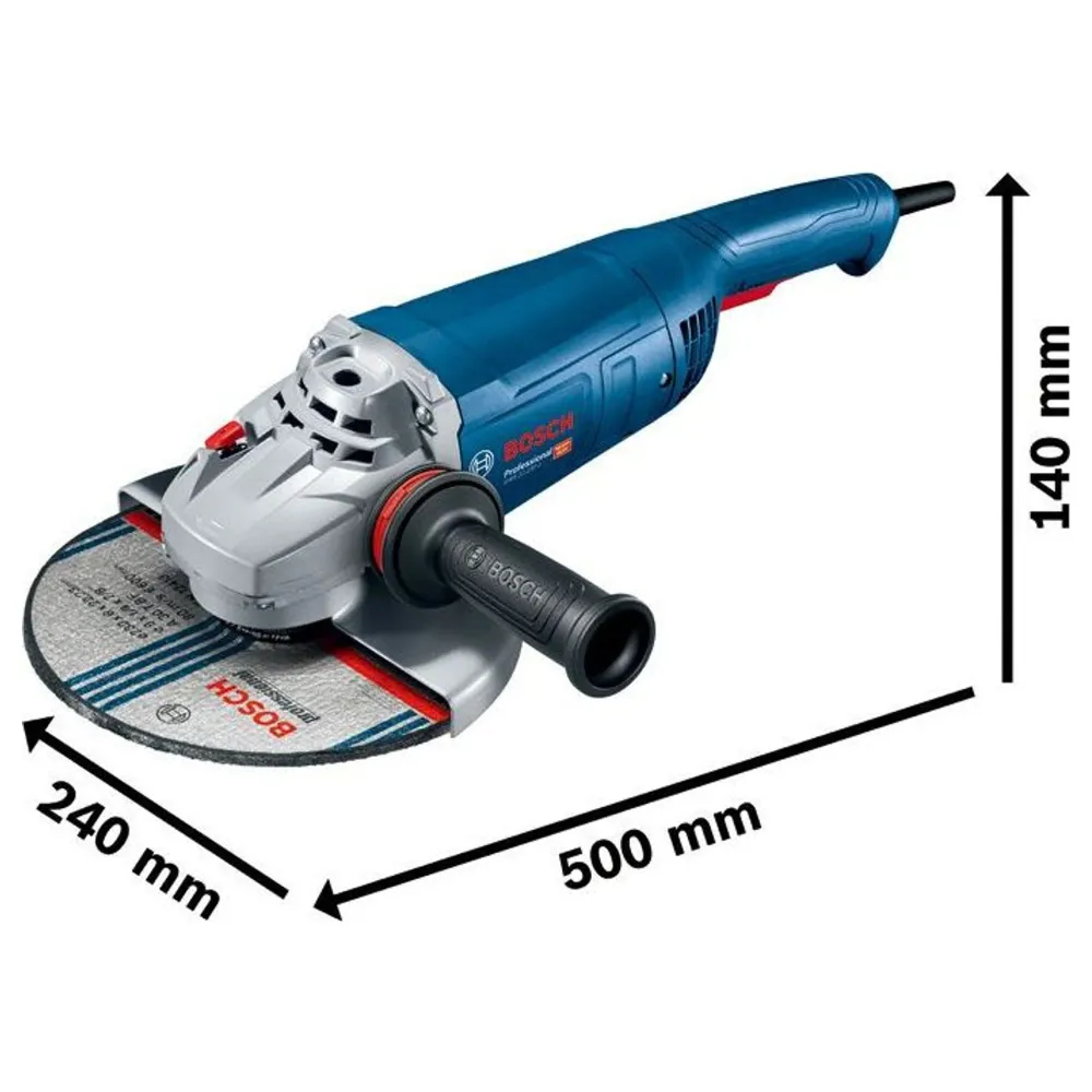 Bosch GWS 22-230 J + 2 GWS 750 slipmaskiner