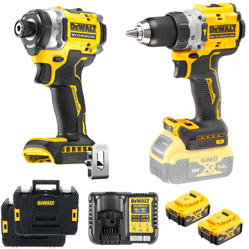 Dewalt DCK2002P2T-IT 18V 5Ah-sats
