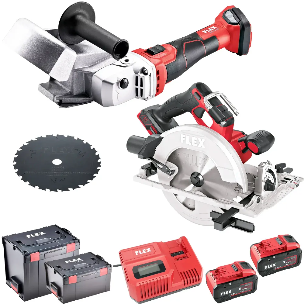 Kombinationssats Flex V RFE 40 EC + CS 68 EC 18V 5Ah