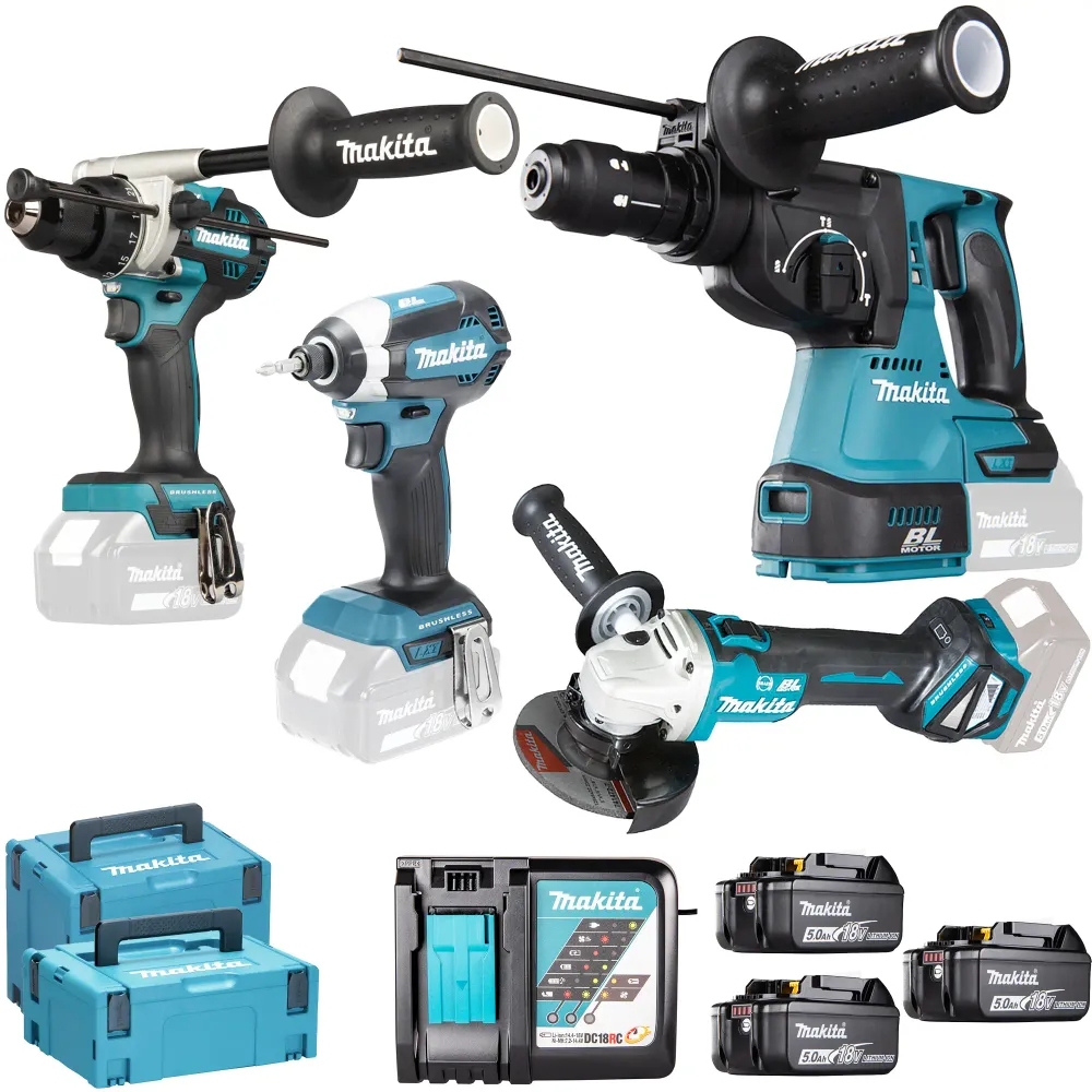 Makita DLX4192TJ 18V 5Ah-set